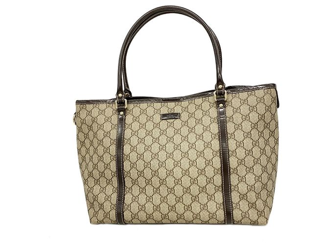 Borsa Tote Gucci GG Supreme Marrone