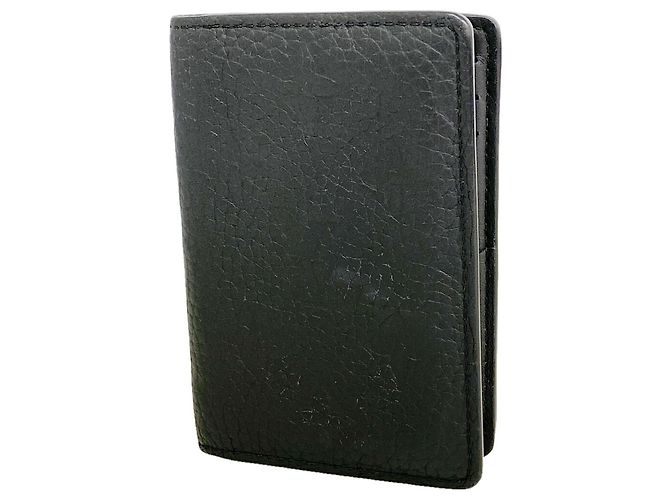 Louis Vuitton Noir Card Case Black