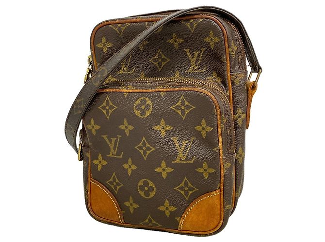 Bolsa de Ombro Louis Vuitton Monogram Amazon Marrom