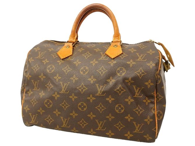 Bolsa Louis Vuitton Monogram Speedy 30 Marrom