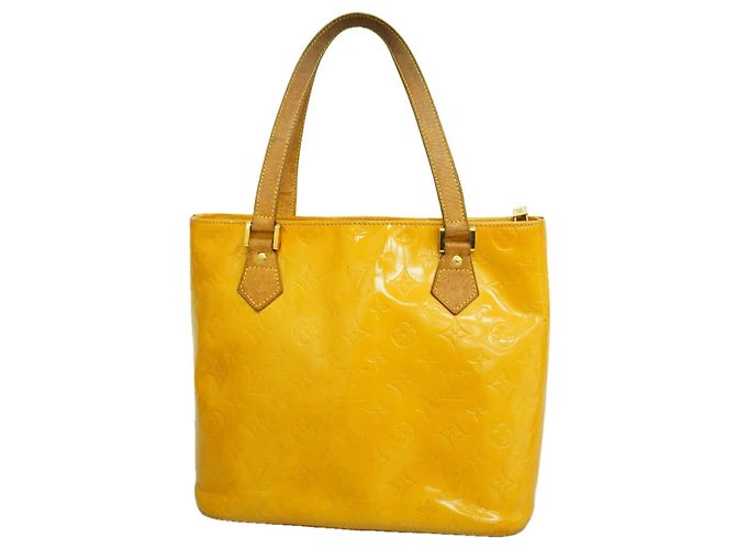 Borsa Tote Louis Vuitton Vernis Houston Beige