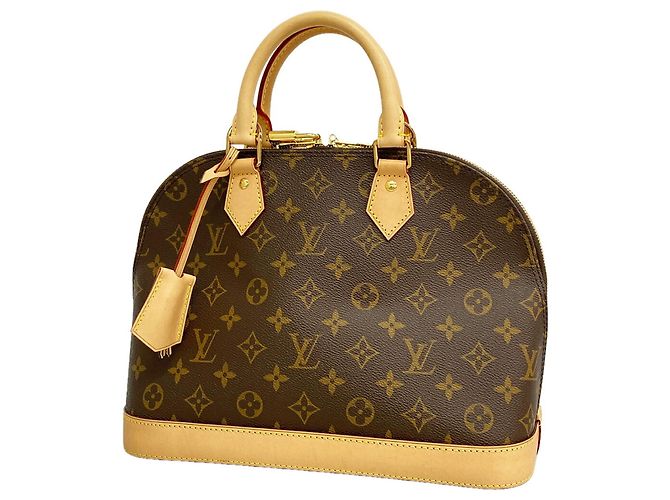 Louis Vuitton Alma PM Monogram Handtasche Braun