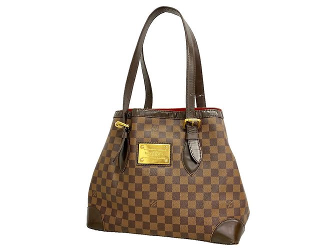 Borsa Tote Louis Vuitton Damier Hampstead MM Damier ebene