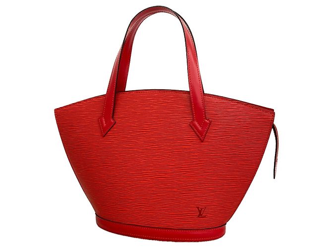 Borsa Louis Vuitton Epi Saint Jacques Rosso