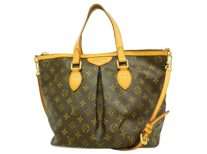Borsa Louis Vuitton Monogram Palermo PM Marrone