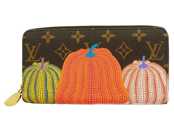 Cartera Zippy Monogram Louis Vuitton Castaño