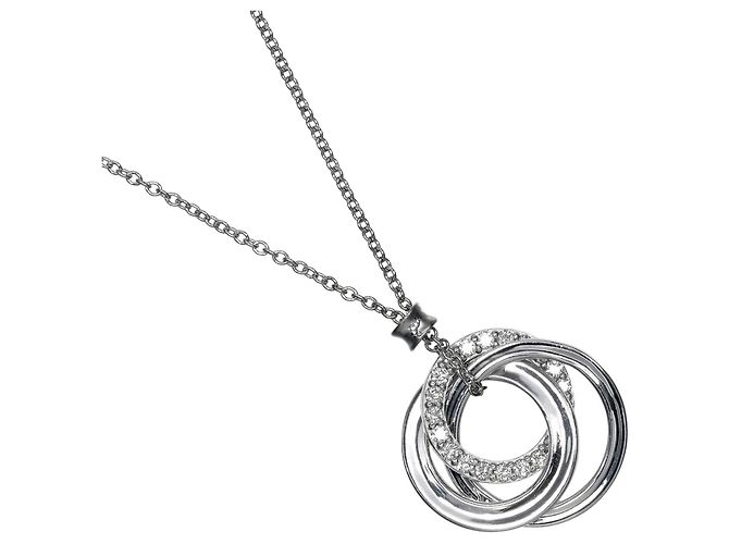 Collar Tiffany & Co. 1837 Interlocking Circle Plata