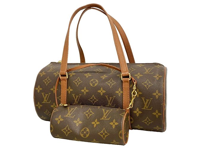 Borsa Louis Vuitton Monogram Papillon 30 Marrone