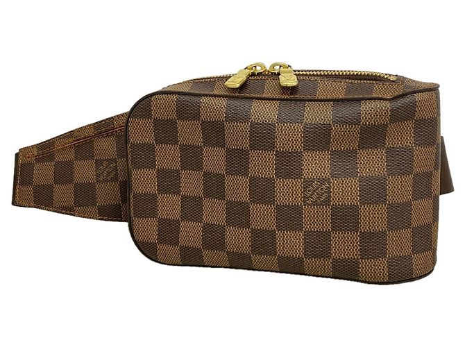 Borsa a tracolla Louis Vuitton Damier Geronimos Damier ebene