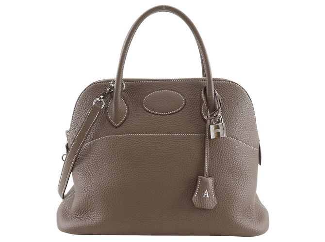 Hermès Sac à main Hermes Bolide Marron