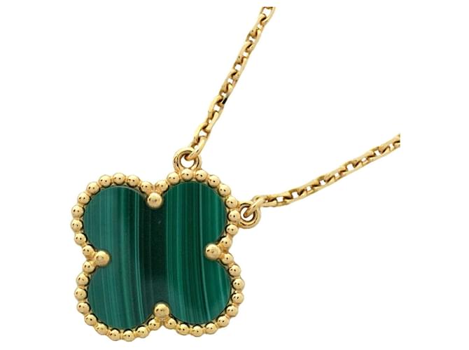Collier Van Cleef & Arpels Alhambra Vert 