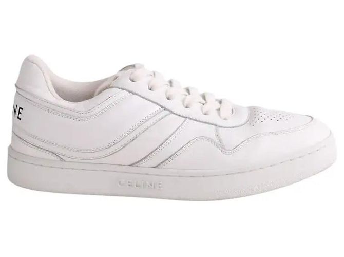 Baskets Céline en cuir blanc