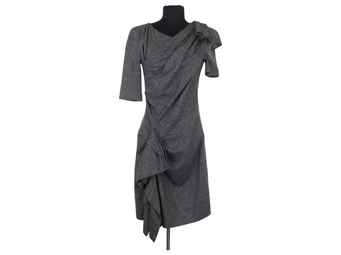 Isabel Marant Kleid Anthrazit Anthrazitgrau 