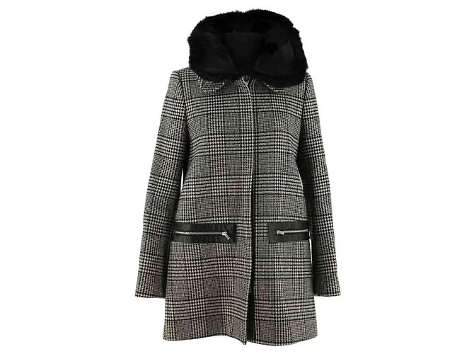 Claudie Pierlot Schwarzer Mantel