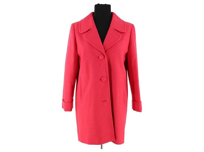 Abrigo de algodón rosa Claudie Pierlot