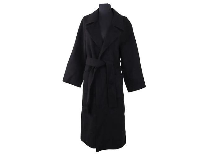 The Kooples Schwarzer Mantel
