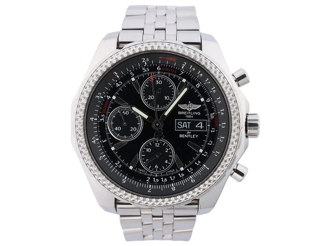 Orologio da polso automatico Breitling Bentley GT con quadrante nero