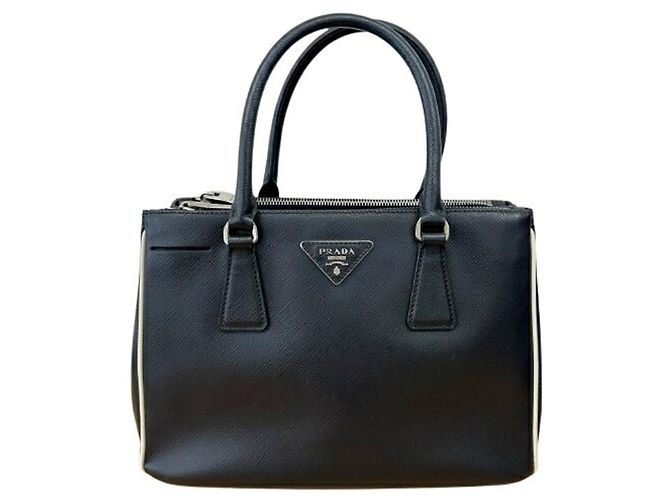 Sac à main Prada Saffiano Galleria noir