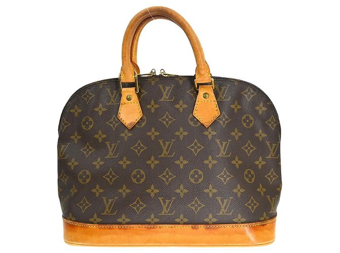 Louis Vuitton Alma Monogram PM Marrom