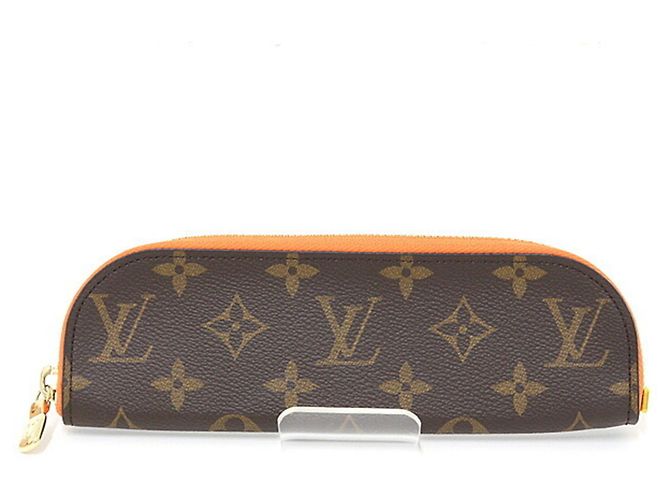 Étui à stylos Louis Vuitton Monogram Orange