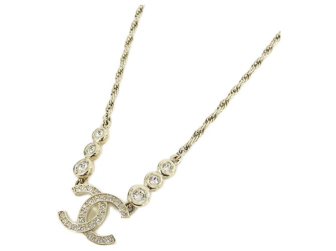 Colar Chanel Gold ABC175 Dourado