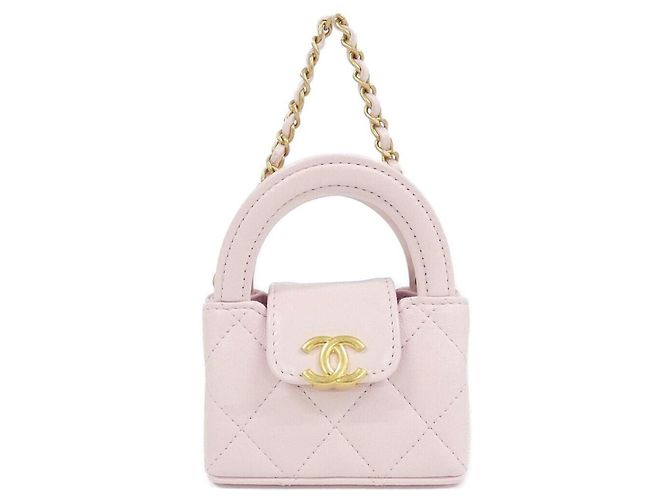 Charm per borsa Chanel AP4991 Rosa D'oro