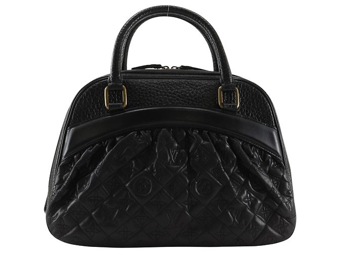 Sac à main Louis Vuitton Mizzi Noir Monogramme