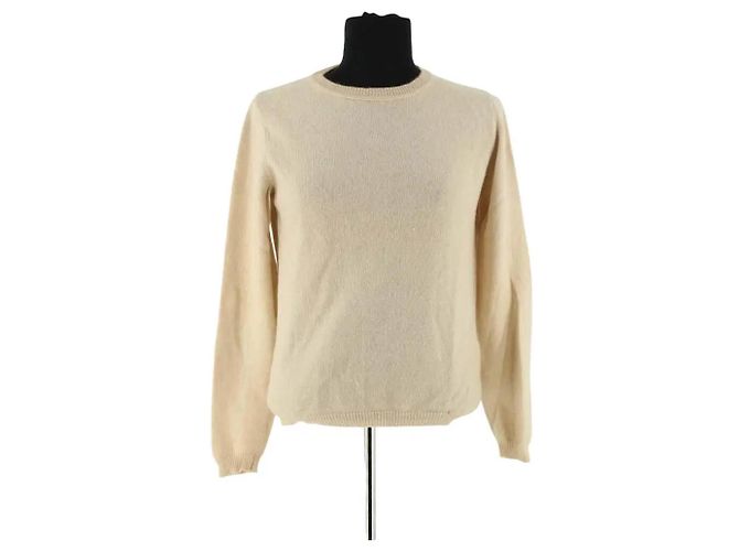 Pull Prada en cachemire beige