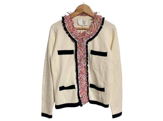 Autre Marque Rebeca de punto Chesty Blanco Crudo
