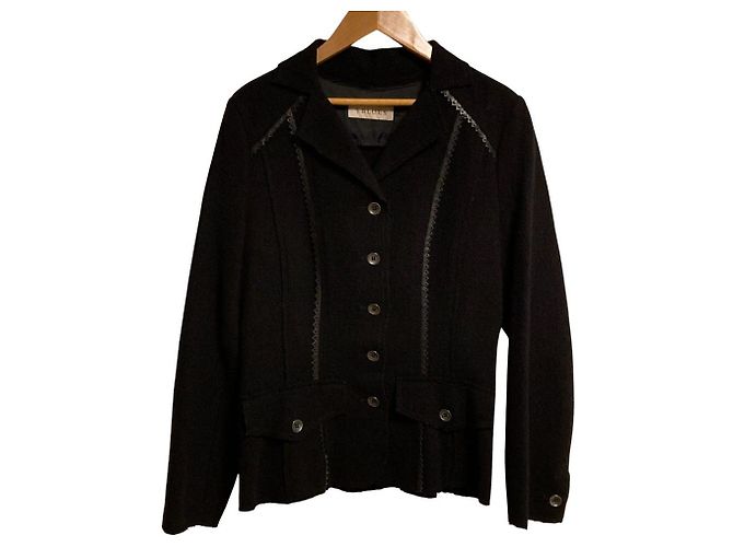 Autre Marque i BLUES Wool Jacket Black