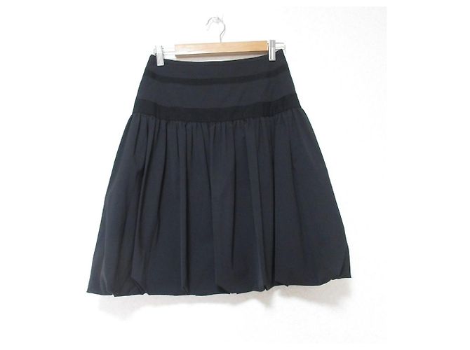 Autre Marque FOXEY NEW YORK Ballonrock Schwarz