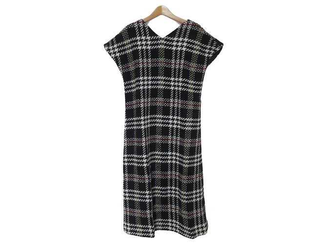 Autre Marque Vestido TABASA de manga francesa Negro