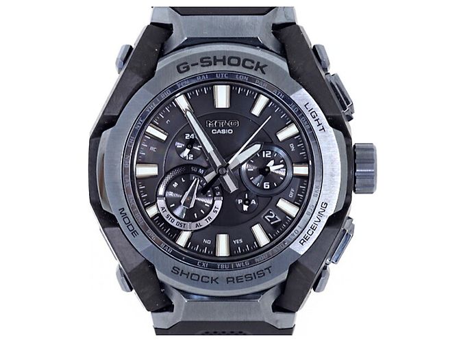 Casio G-Shock MTG-B4000B-1A2JF Leather Solar Watch