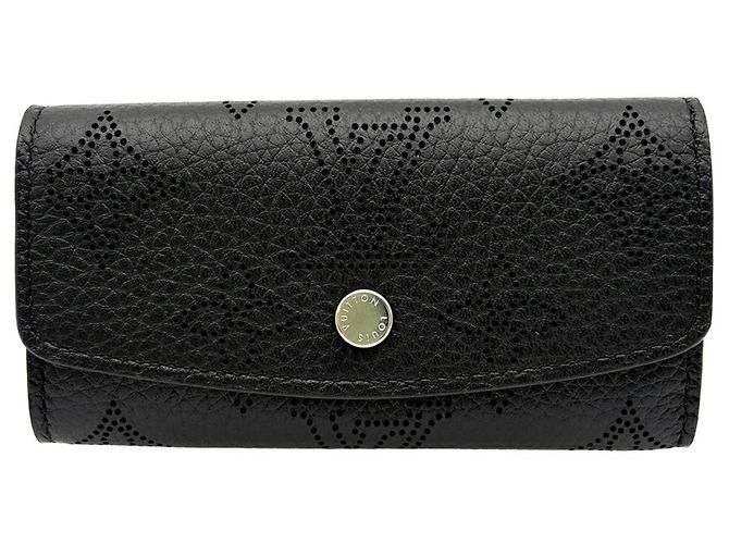 Louis Vuitton Mahina Multicles 4-Key Case Black