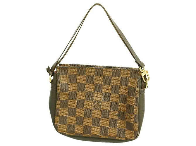 Louis Vuitton Damier Trousse Makeup Bag/Pouch Damier ebene