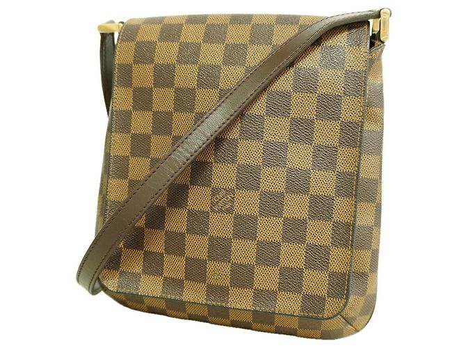 Borsa a tracolla Louis Vuitton Damier Musette Salsa Damier ebene
