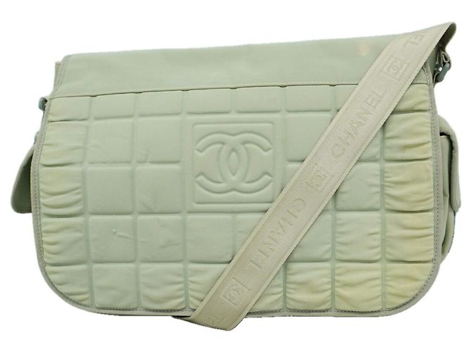 Borsa a tracolla Chanel Sport in nylon Marrone