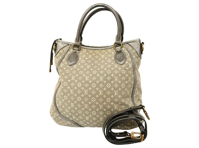 Bolsa Louis Vuitton Monogram Mini Lin Besace-en-Jour Marrom
