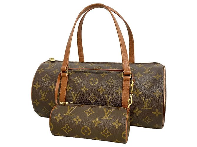 Louis Vuitton Monogram Papillon 30 Handtasche Braun