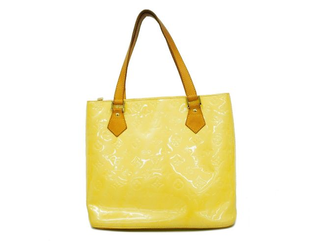 Louis Vuitton Vernis Houston Tote Bag Weiß