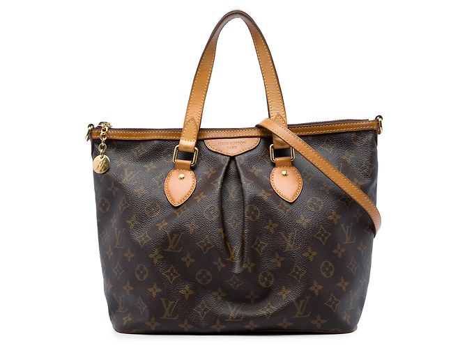 Louis Vuitton Brown Monogram Palermo PM Marrom