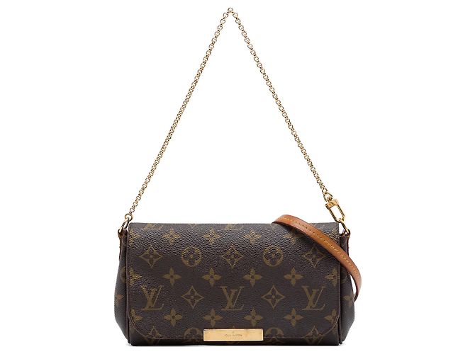 Louis Vuitton Brown Monogram Favorite PM Marron