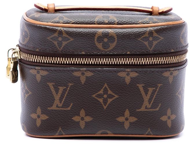 Louis Vuitton Brown Monogram Nice Nano Vanity Case
