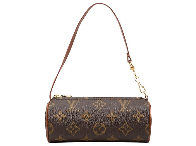 Louis Vuitton Brown Monogram Papillon Pochette Braun