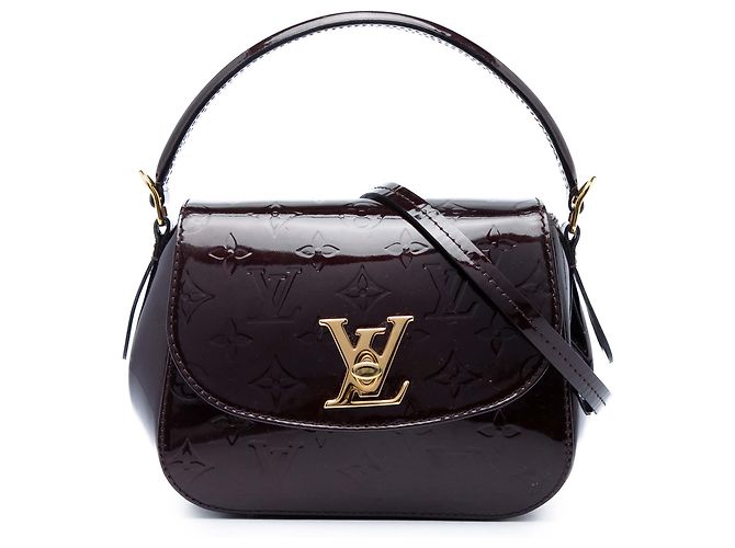 Louis Vuitton Purple Monogram Vernis Pasadena Violet