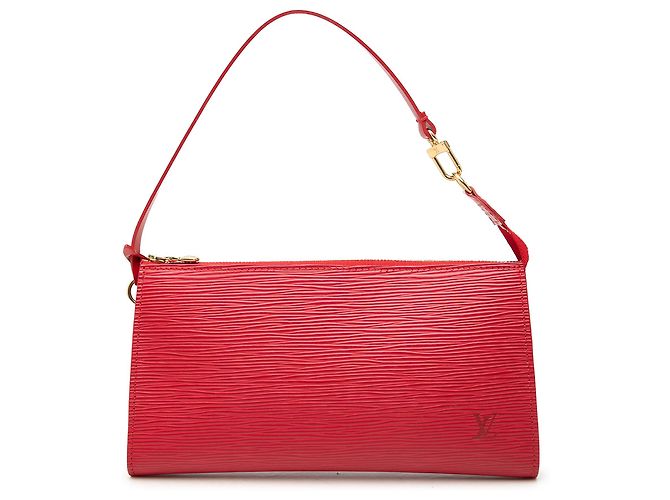 Louis Vuitton Red Epi Pochette Accessoires Rouge