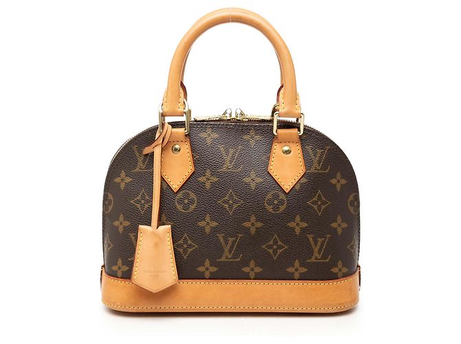 Louis Vuitton Brown Monogram Alma BB Marrom