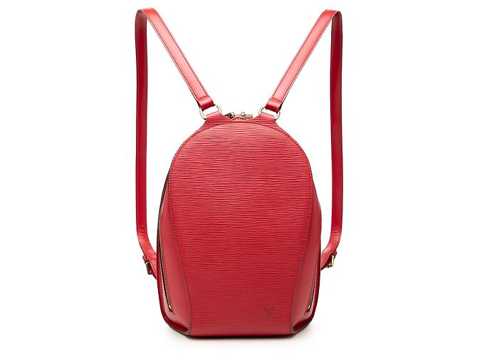 Louis Vuitton Red Epi Mabillon Rot