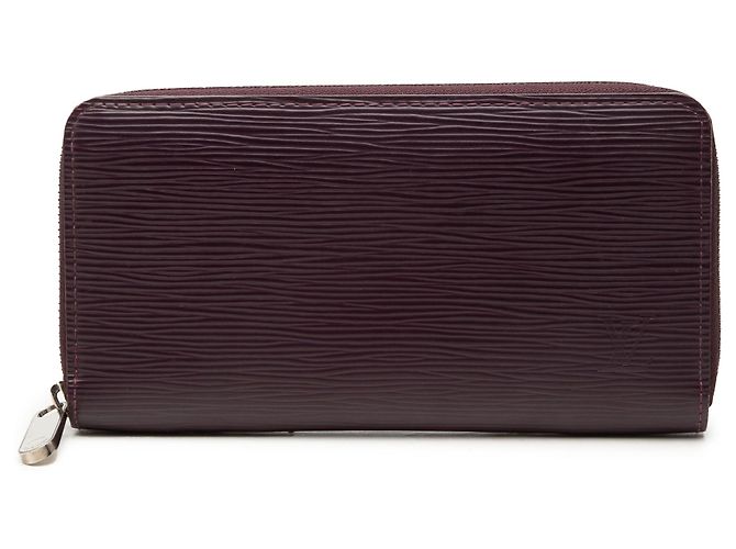 Louis Vuitton Purple Epi Zippy Long Wallet