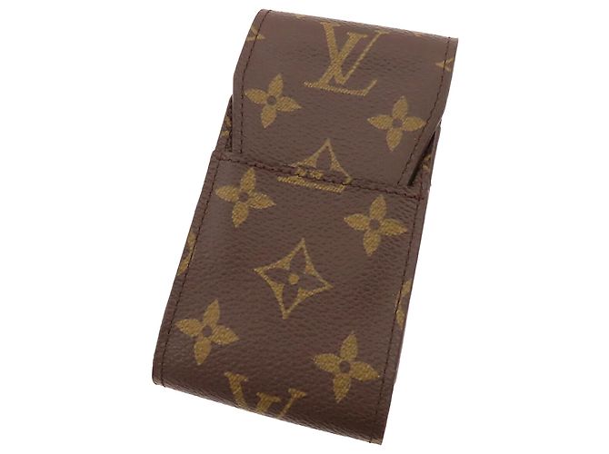 Louis Vuitton Brown Monogram Etui Cigarette Case